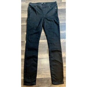 Simply Vera Wang Jeans Stretch Legging Small Black Size 28x28 Zip/Button Free